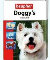 Витамины Беафар для собак Доггис биотин №75