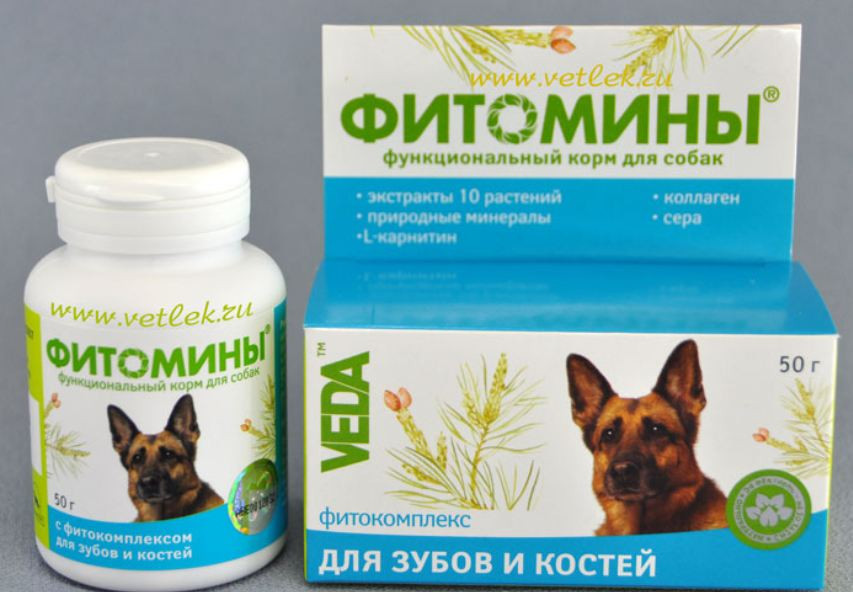 Витамины Фитомины для зубов и форм. скелета для собак таблетки №100 - фото 1 - id-p9152315