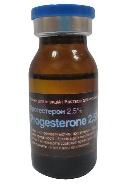 Прогестерон 2,5%, 10мл - O.L.KAR - фото 1 - id-p9152523