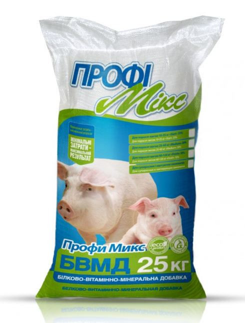 БВМД Профимикс для супоросных 10% и лактирующих 20% свиноматок, 25кг - фото 1 - id-p9152573
