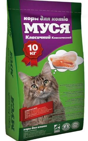 Корм для кошек "Муся" классик, 10кг - фото 1 - id-p9153070
