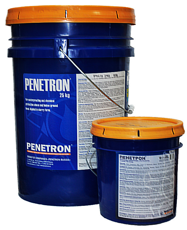 Пенетрон проникающая гидроизоляция бетона Penetron 10 кг. - фото 1 - id-p9174035
