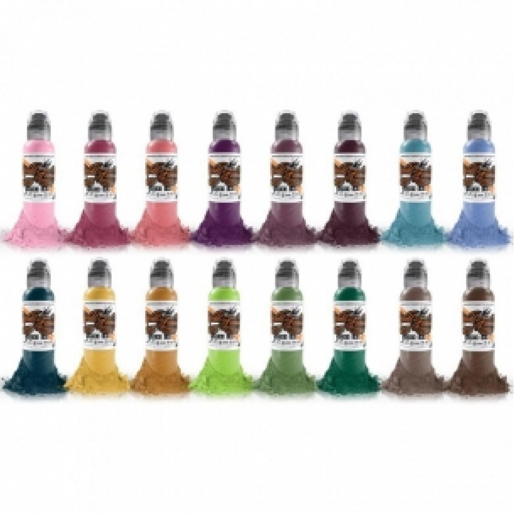 World Famous Ink - A.D. Pancho ProTeam Colorset - 16x30ml - фото 1 - id-p9207252