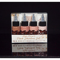 World Famous Ink -Maks Kornev`s Pink Skintone SET 4x30ml