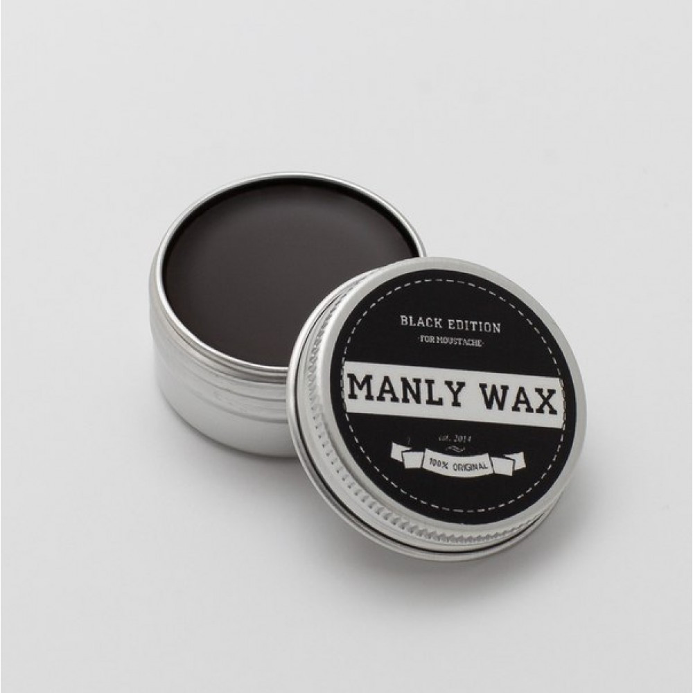 Воск для усов MANLY WAX "black edition", 15 мл - фото 1 - id-p9207503