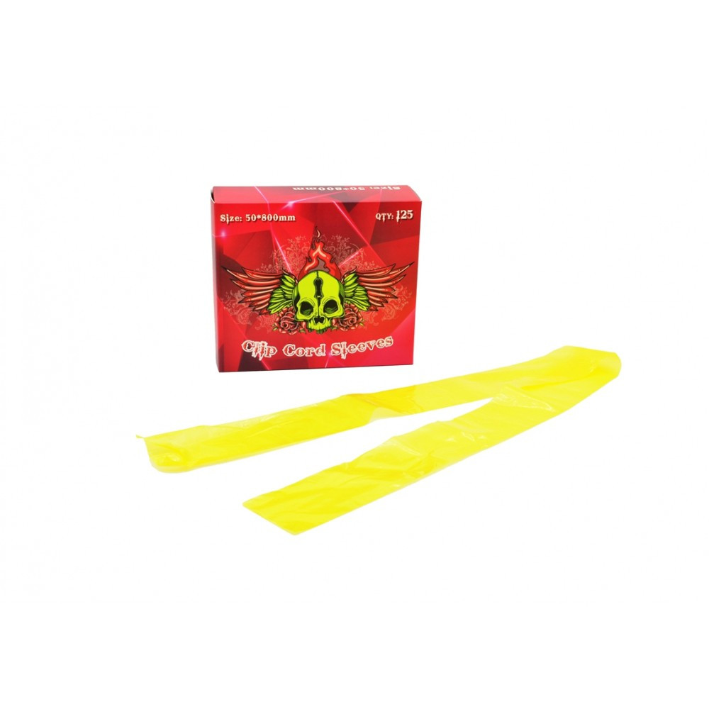 Защитные пакеты на клипкорд (желтые) - фото 1 - id-p9207573