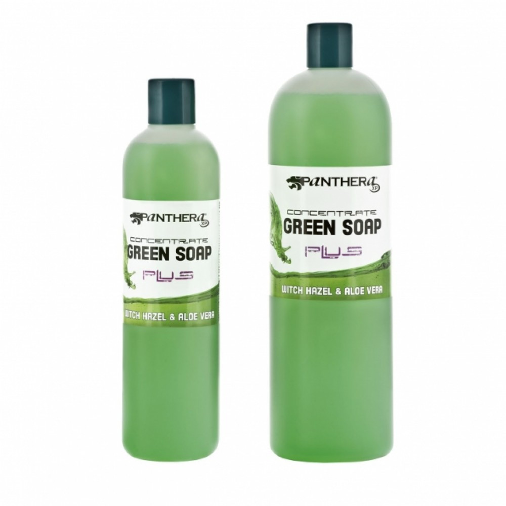 Зеленое мыло "Panthera Green Soap "(с гамамелисом и алое) - фото 1 - id-p9207578