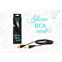 Клипкорд силиконовый RCA (Premium Cord) Цвет Черный