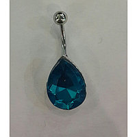 Украшение в пупок с медицинской стали.