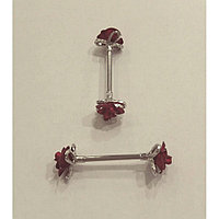 Украшение в сосок. Медицинская сталь.