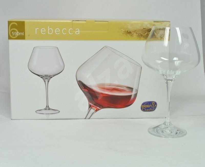 Набор бокалов для вина Bohemia Rebecca 590 мл 6 пр b40797 - фото 1 - id-p9218001
