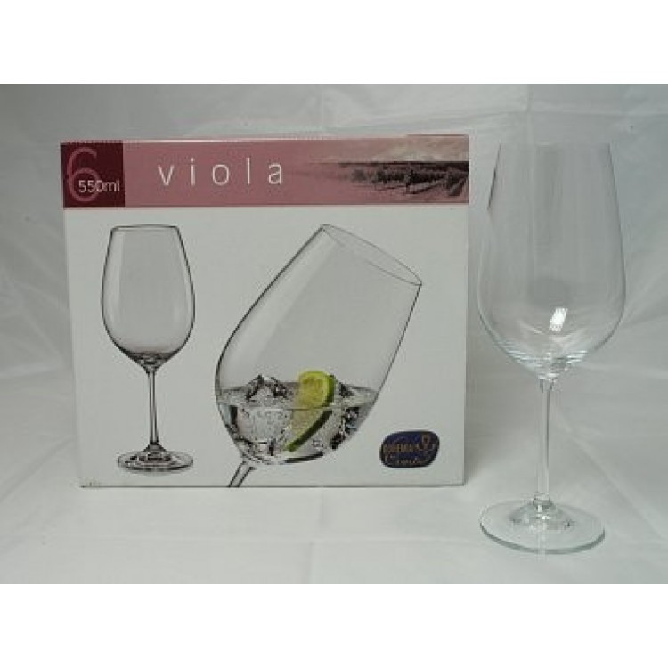 Набор бокалов для вина Bohemia Viola 550 мл 6 пр b40729 - фото 1 - id-p9218006