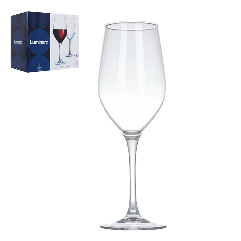 Набор бокалов для вина Luminarc Селест 450 мл 6 пр L5832 - фото 1 - id-p9218009
