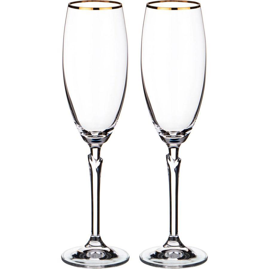 Набор бокалов для шампанского Bohemia Celebration (Lilly) 220 мл 2 пр (20787) b40768-20787 - фото 1 - id-p9218026