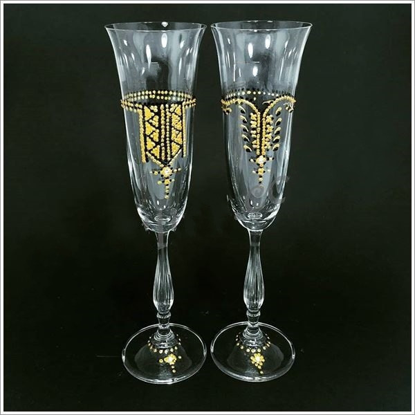 Набор бокалов для шампанского Bohemia Victoria 180 мл 2 пр Украина b40727/укр. - фото 1 - id-p9218038