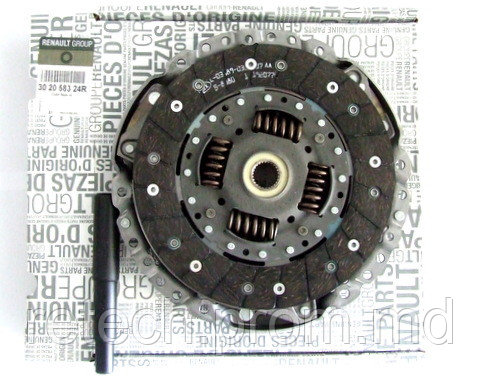 Сцепление (комплект:диск+корзина) Renault 1.5DCI K9K 86/101л.с. (215mm) - фото 1 - id-p9240747