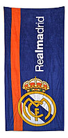 Банное (пляжное) полотенце ФК "Реал Мадрид" с логотипом любимого футбольного клуба