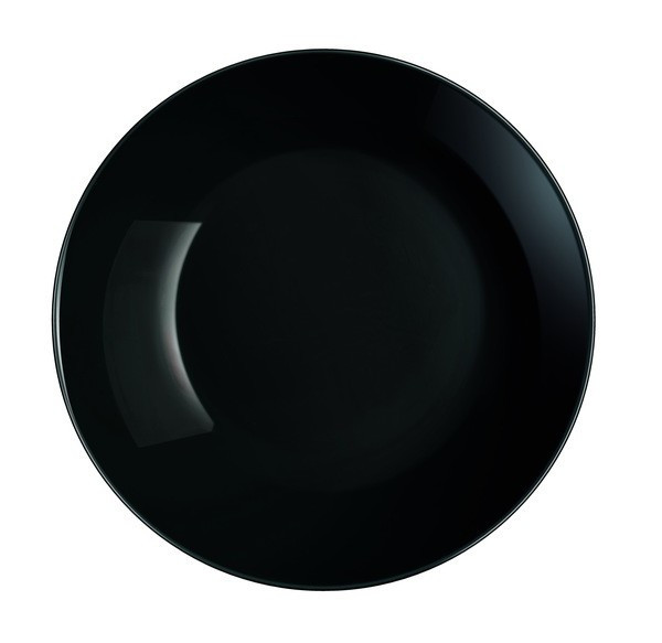 Тарелка суповая LUMINARC DIWALI BLACK,P0787 - фото 1 - id-p9288178