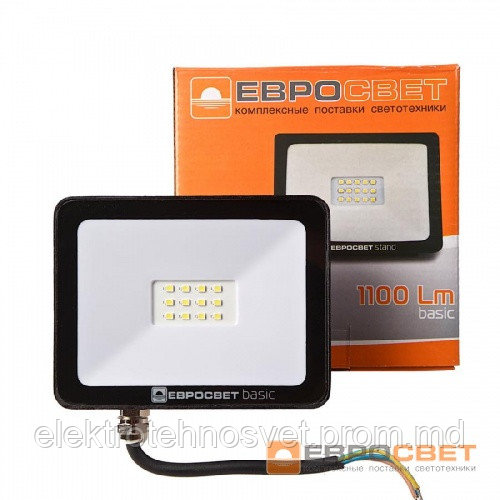 Прожектор светодиодный ES-30-504 BASIC 1650Лм 6400К - фото 1 - id-p9398188