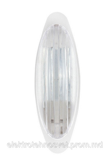 Светильник ERKA 1205, настенный, 26w, белый-прозрачный, Е27, IP20 - фото 1 - id-p9404677