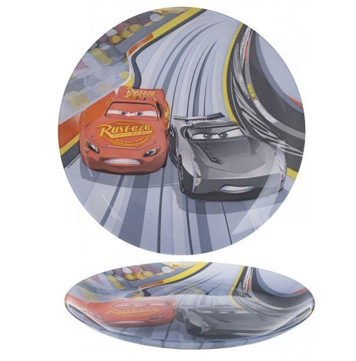 Тарелка десертная круглая Luminarc Disney Cars 3 19 см, N2971 - фото 1 - id-p5635362