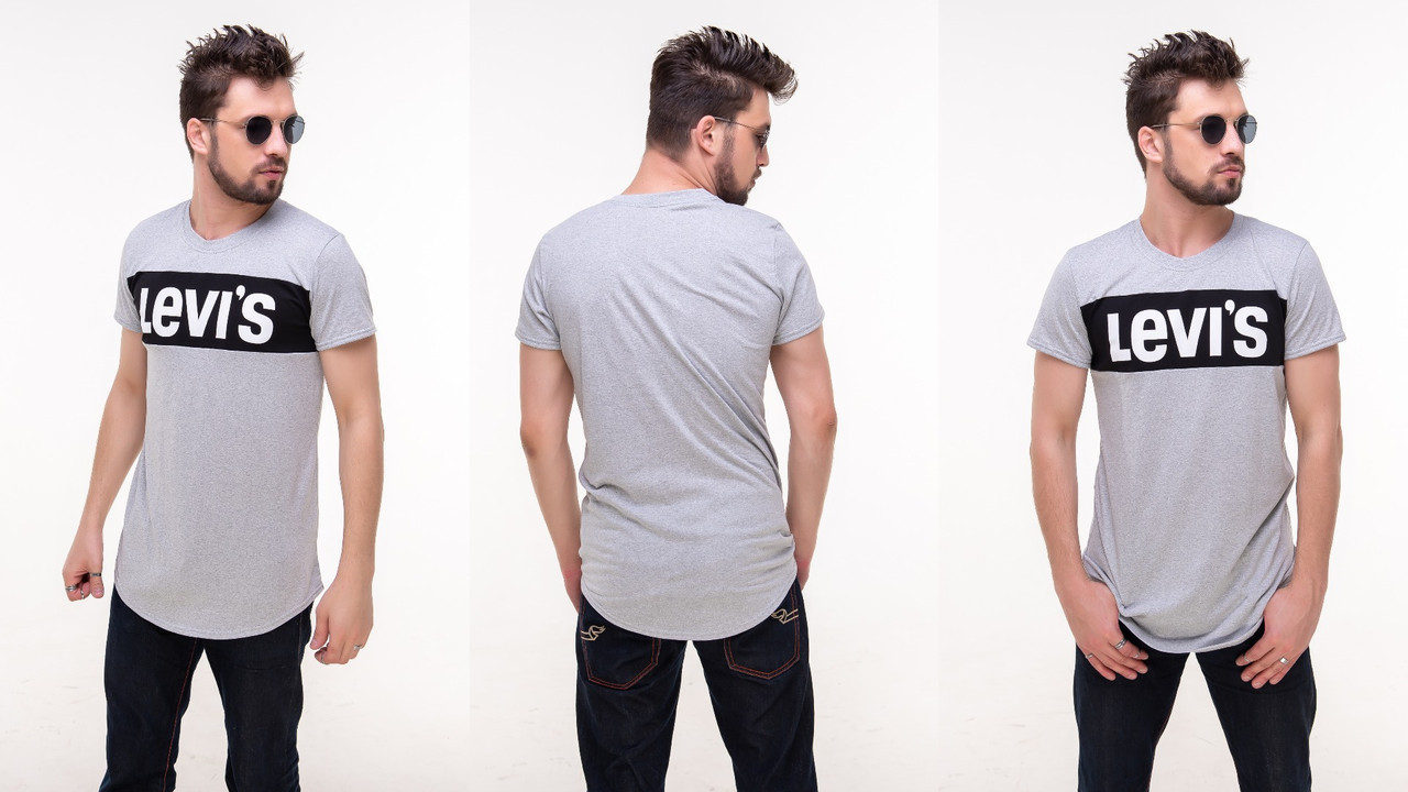 Мужская легкая летняя полупрозрачная футболка - фото 1 - id-p9427783