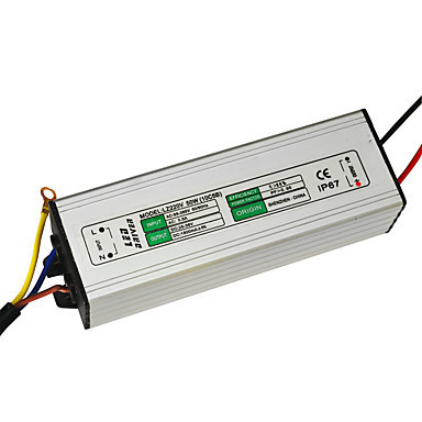 Драйвер светодиода LED 1x50W 20-39V IP67 для прожектора - фото 1 - id-p4773244