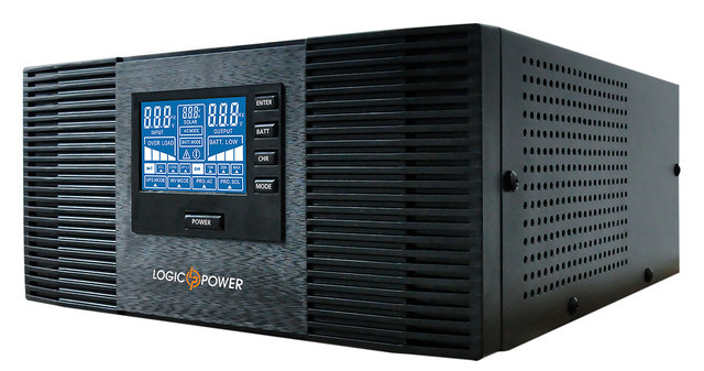 ИБП Logicpower LPM-PSW-1500 12В (1050Вт), для котла, чистая синусоида, внешняя АКБ - фото 1 - id-p9462219