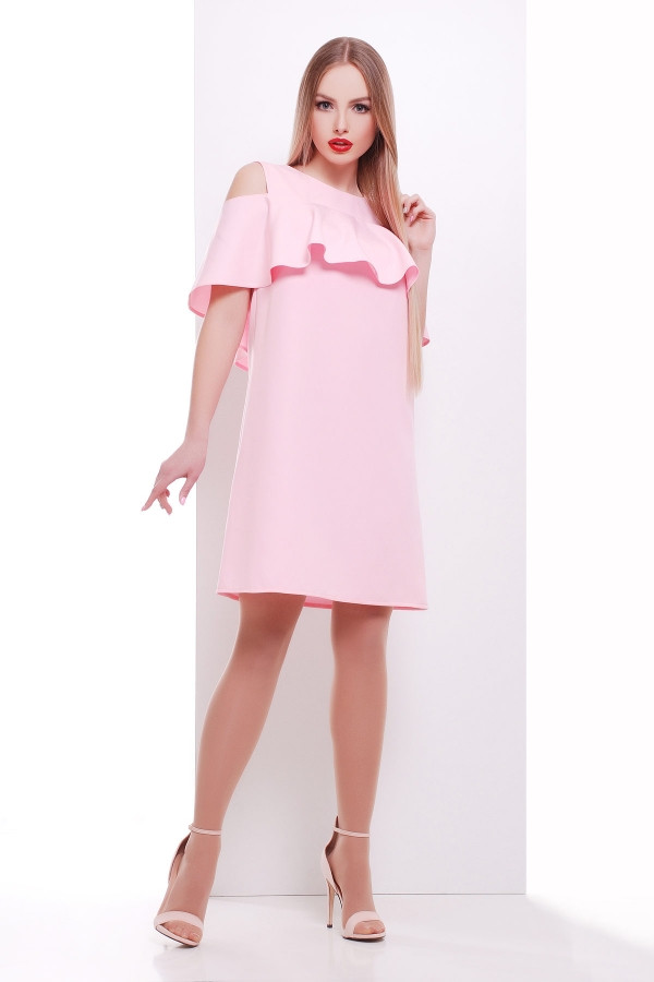 Платье Ольбия б/р розовый - фото 1 - id-p9432449