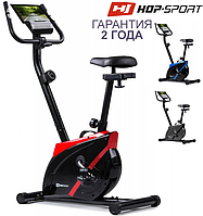 Магнитный велотренажер Hop-Sport HS-2070 Onyx red до 120 кг.
