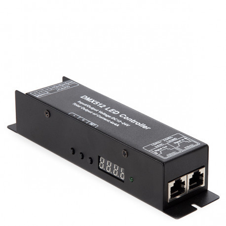 Контроллер DMX 512 RGBW 4 канала 4А 12 В ~ 24 В - фото 1 - id-p9520172