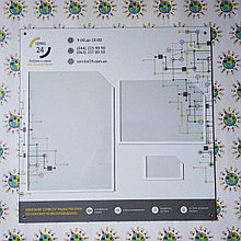 Стенд в корпоративном стиле вашей компании
