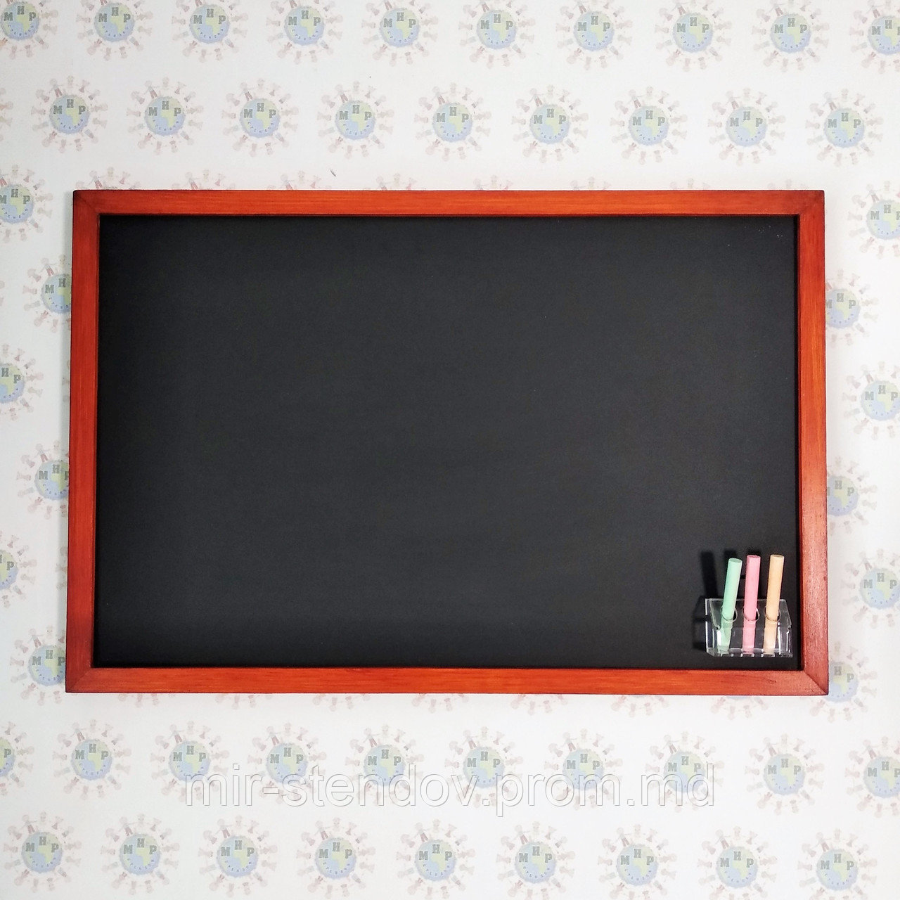 Доска меловая с держателем для мелков, фото 1