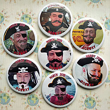 Значки Пираты для друзей