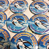 Значок с именем Выпускник детского сада Ласточка, фото 2