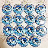 Значок с именем Выпускник детского сада Ласточка, фото 3