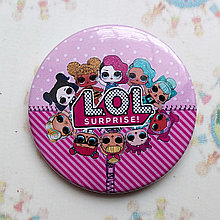 Значок металлический LOL