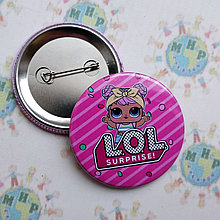 Значок металлический ЛОЛ