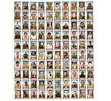 Портрети Героїв Небесної Сотні 101 шт