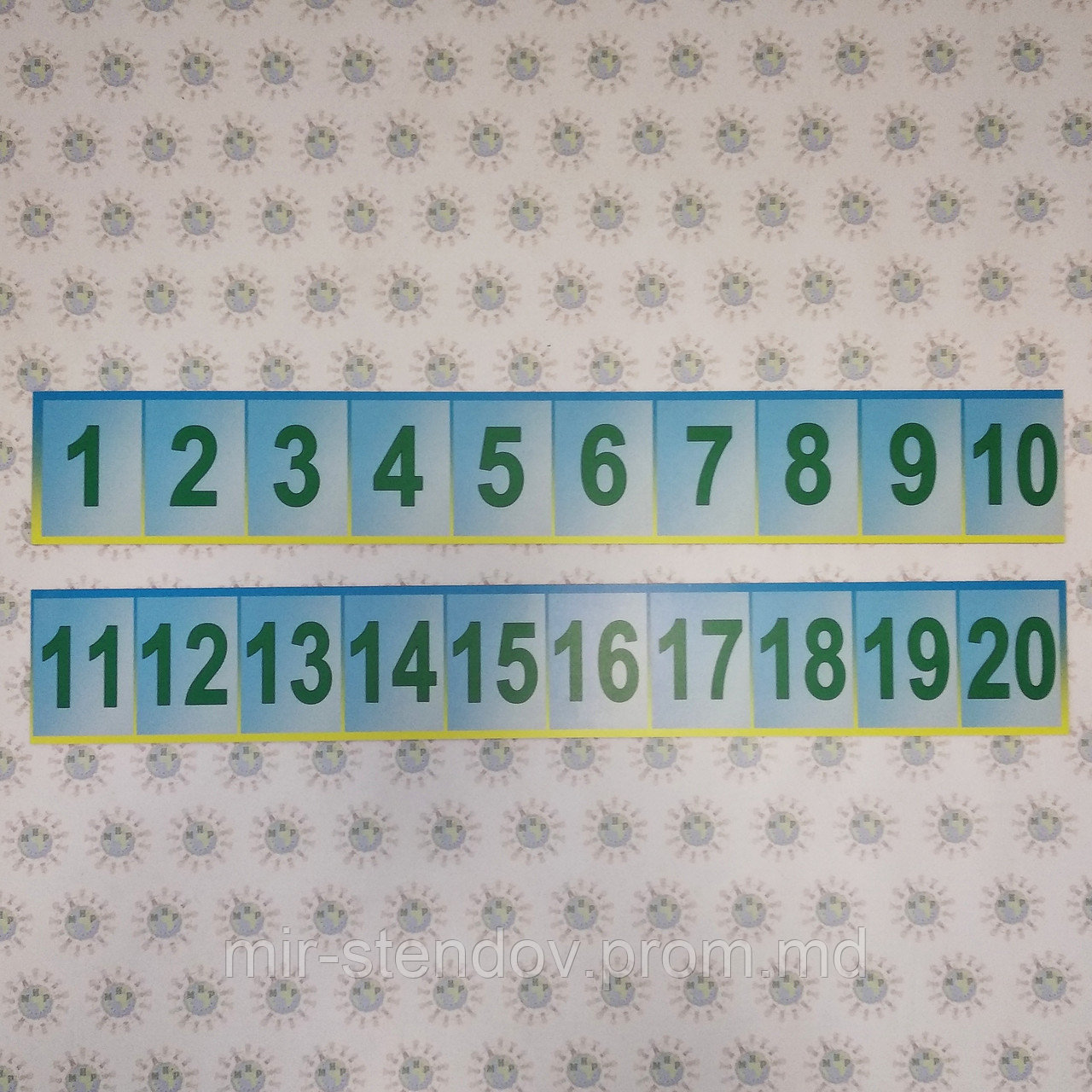 Линейка цифр 200х15 см, фото 1