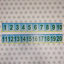 Линейка цифр 200х15 см