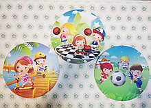 Стенд для спортзала. Декорация