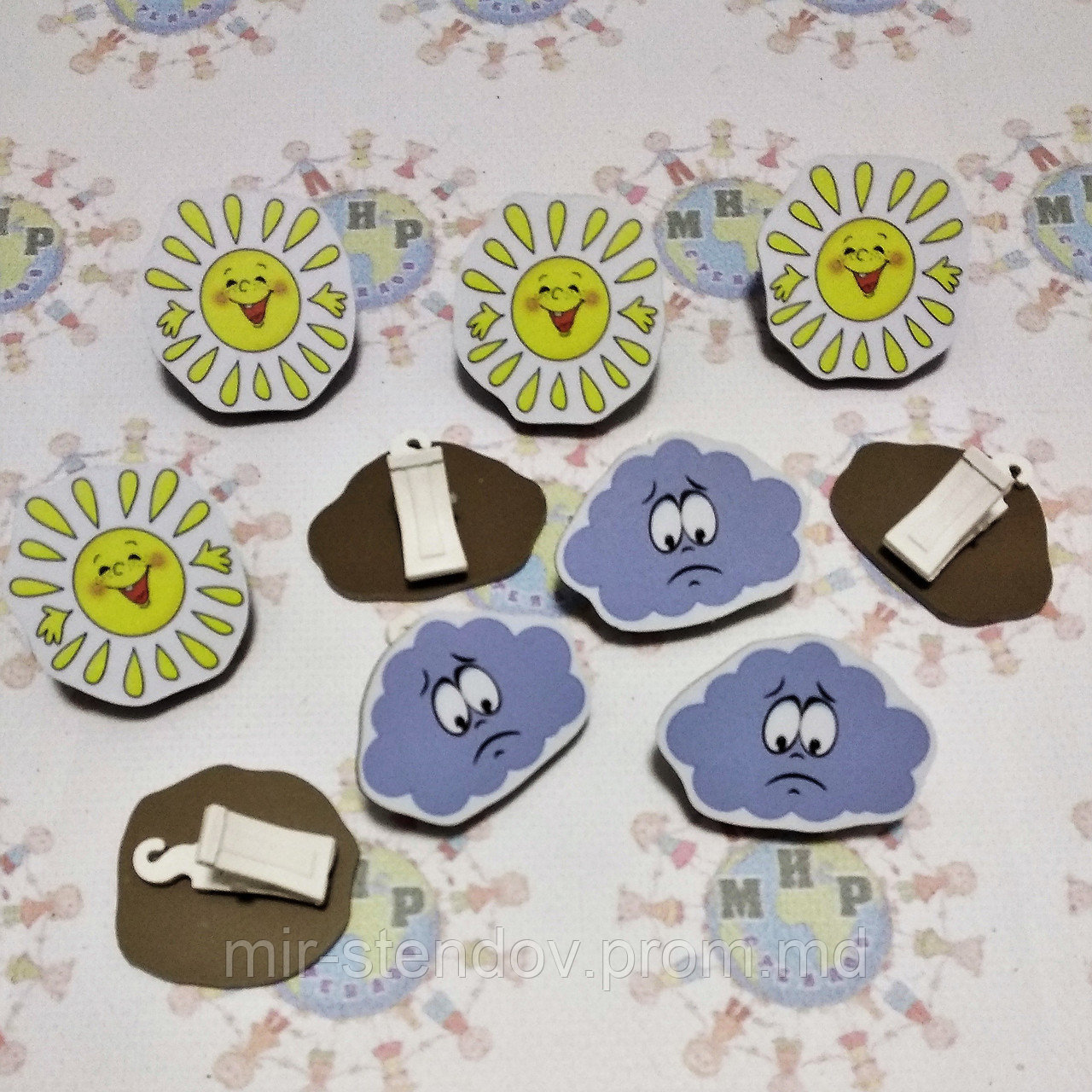 Прищепки для уголка настроения, фото 1