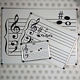 Доска для учителей музыки 70х50 см, фото 5