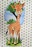 Жираф. Настенная декорация для детского сада.