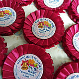 Значок на 1 сентября. Первоклассник с розеткой Бордо, фото 2