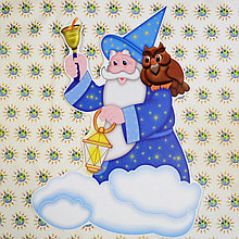 Волшебник. Настенная декорация для детского сада.