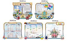 Комплект стендов для кабинета английского языка