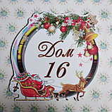 Рождественская табличка на дверь, фото 2