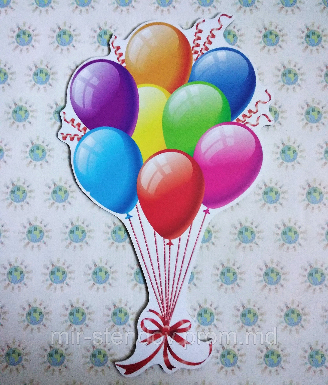 Шарики праздничные. Настенная декорация для детского сада., фото 1
